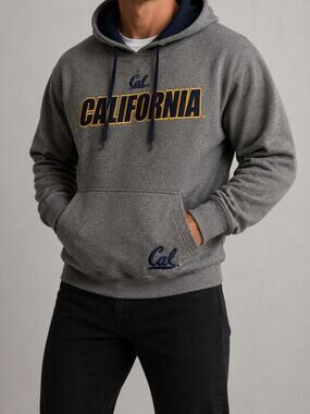 Champion elite Cal Berkeley Hoodie Mens Large Authentic Pullover Sweatshirt